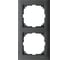 2-ая рамка Systeme Electric Merten SM M-Pure Антрацит SE MTN4020-3614 1