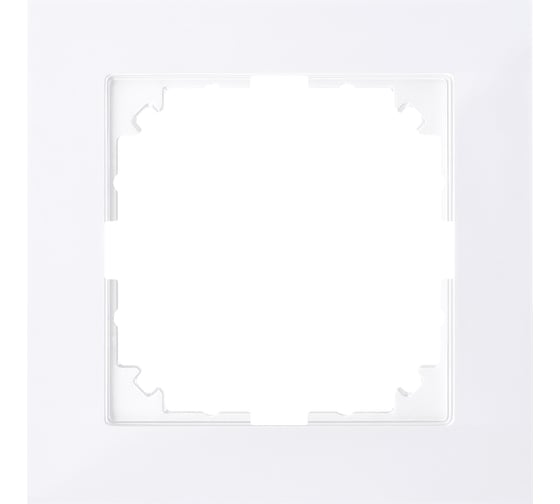 1-ая рамка Systeme Electric Merten SM M-Pure Бриллиантовый Белый SE MTN4010-3625 1