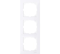 3-ая рамка Systeme Electric Merten SM M-Pure Бриллиантовый Белый SE MTN4030-3625