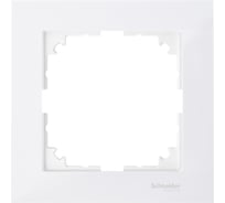1-ая рамка Systeme Electric Merten SM M-Pure Полярно-Бел SE MTN4010-3619