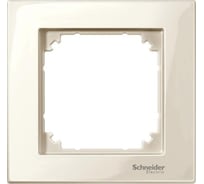 1-ая рамка Systeme Electric Merten SM M-Smart Беж глянец SE MTN478144