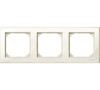 3-ая рамка Systeme Electric Merten SM M-Smart Беж глянец SE MTN478344