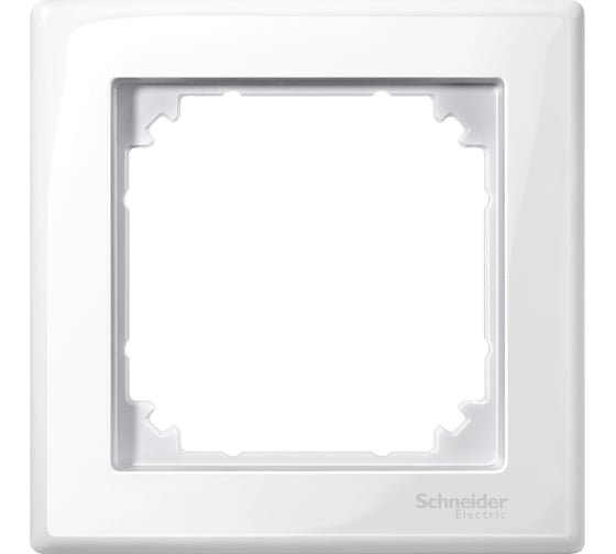1-ая рамка Systeme Electric Merten SM M-Smart Бел глянец SE MTN478119