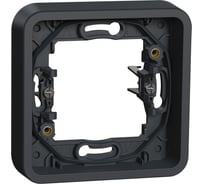 1-ая рамка Systeme Electric Mureva Styl Антрацит с винтами IP55 MUR34108