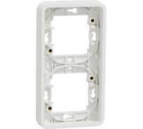 2-ая рамка Systeme Electric Mureva Styl Бел вертикальная, IP55 SE MUR39151
