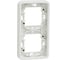 2-ая рамка Systeme Electric Mureva Styl Бел вертикальная, IP55 SE MUR39151 1