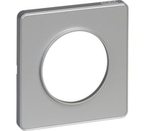 1-ая рамка Systeme Electric Odace Алюминий/Алюминий пластик SE S53P802