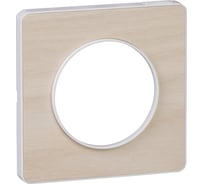 1-ая рамка Systeme Electric Odace Бук/Бел SE S52P802M