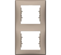 2-ая вертикальная рамка Systeme Electric Sedna Титан SE SDN5801168