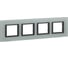 4-ая рамка Systeme Electric Unica Class Матовое стекло SE MGU68.008.7C3 1