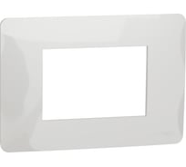 Рамка Systeme Electric Unica Modular Белый 3-модульная SE NU210318
