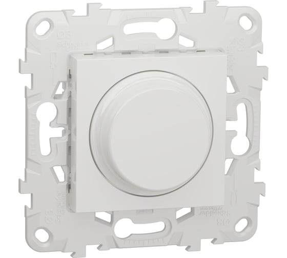 Светорегулятор Systeme Electric UNICA NEW LED повор-наж, универсальный 5-200Вт, белый NU551418