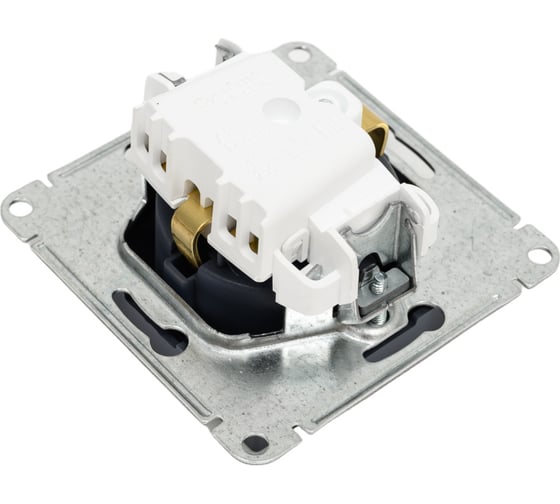 Розетка Systeme Electric AtlasDesign Грифель с/з со шторками, 16А, механизм SE ATN000745