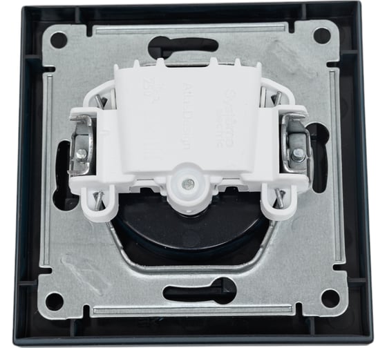 Розетка Systeme Electric AtlasDesign Изумруд б/з, 16А, в сборе SE ATN000840