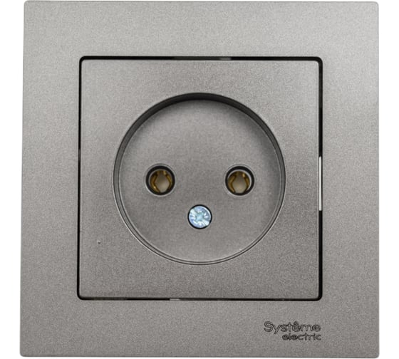 Розетка Systeme Electric AtlasDesign Мокко б/з, 16А, в сборе SE ATN000640