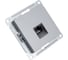 Компьютерная розетка Systeme Electric AtlasDesign Сталь RJ45, механизм SE ATN000983 2