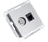 Двойная розетка Systeme Electric AtlasDesign Сталь комп+ТВ, RJ45+TV, кат.5E, механизм SE ATN000989 2