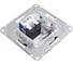 Двойная розетка Systeme Electric AtlasDesign Сталь комп+ТВ, RJ45+TV, кат.5E, механизм SE ATN000989 4