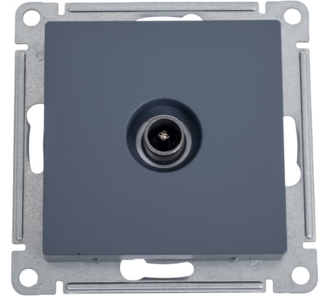 Розетка TV Systeme Electric AtlasDesign Грифель проходная 4DB, механизм SE ATN000792