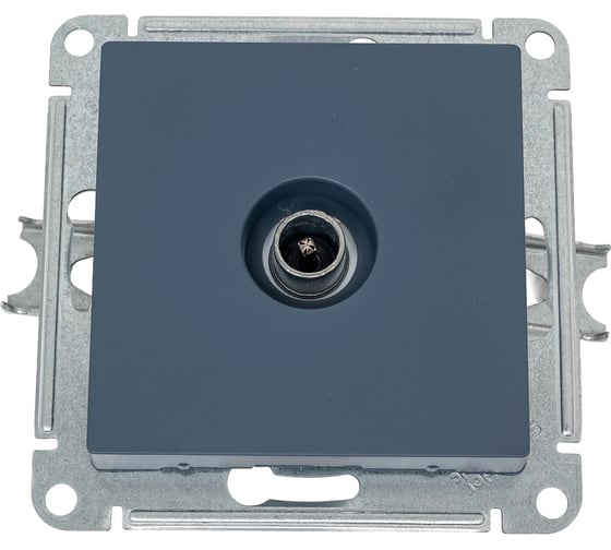 Розетка TV Systeme Electric AtlasDesign Грифель проходная 4DB, механизм SE ATN000792