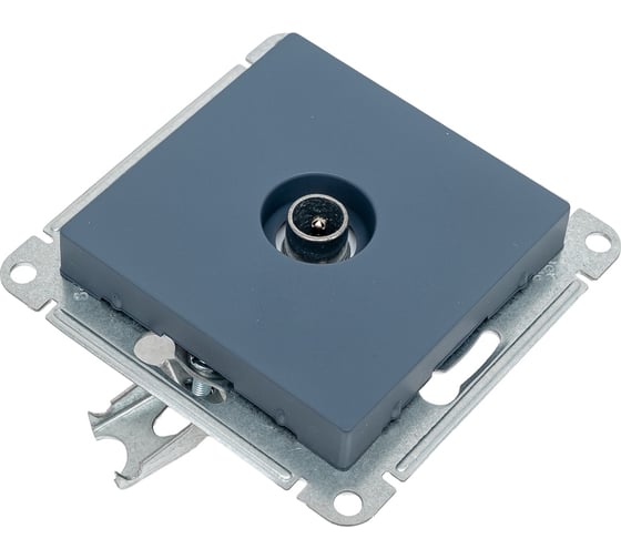 Розетка TV Systeme Electric AtlasDesign Грифель проходная 4DB, механизм SE ATN000792