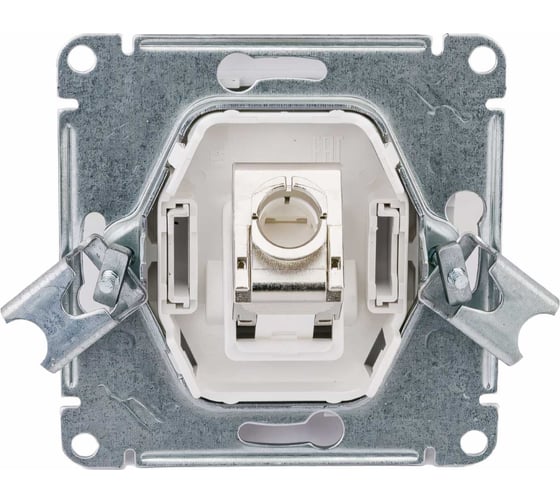 Компьютерная розетка Systeme Electric AtlasDesign Белый RJ45, кат. 6A, механизм SE ATN000186