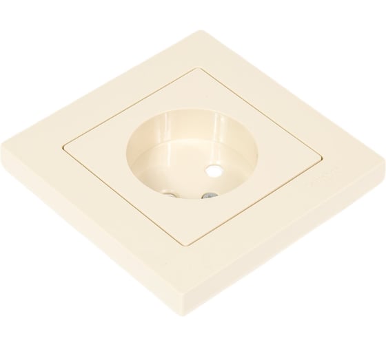 Розетка Systeme Electric AtlasDesign Беж б/з, 16А, в сборе SE ATN000240