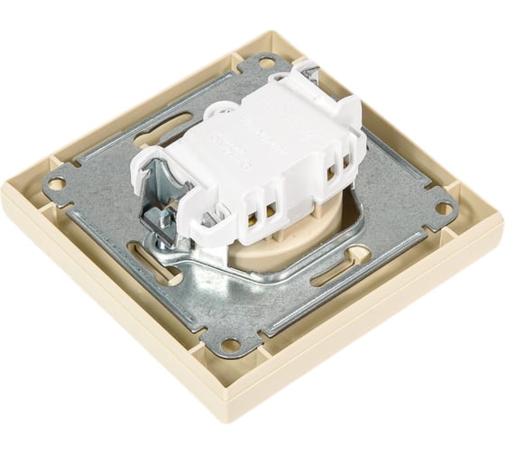 Розетка Systeme Electric AtlasDesign Беж б/з, 16А, в сборе SE ATN000240