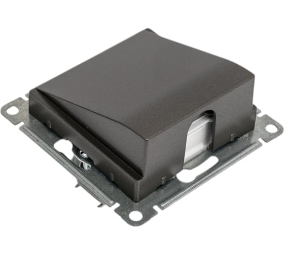 Вывод кабеля Systeme Electric AtlasDesign Мокко механизм SE ATN000699