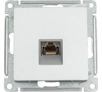 Компьютерная розетка Systeme Electric AtlasDesign Алюминий RJ45, кат. 6A, механизм SE ATN000386