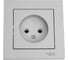 Розетка Systeme Electric AtlasDesign Алюминий б/з, 16А, в сборе SE ATN000340 1