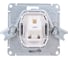 Телефонная Schneider розетка Electric AtlasDesign Алюминий RJ11, механизм SE ATN000381 4