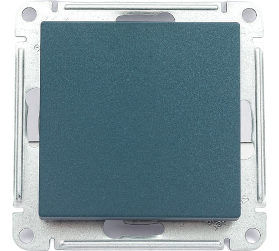 Переключатель Systeme Electric AtlasDesign Изумруд 1-клавишный, сх.6, 10АХ, механизм SE ATN000861