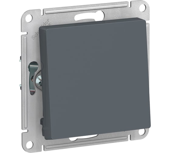 Переключатель Systeme Electric AtlasDesign Грифель 1-клавишный, сх.6, 10АХ, механизм SE ATN000761