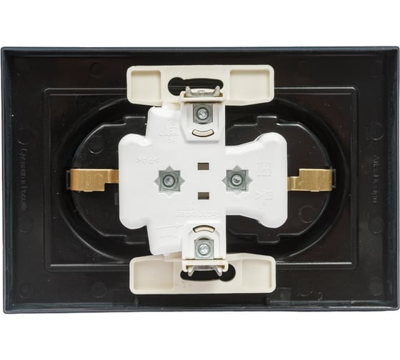 Розетка Systeme Electric AtlasDesign Изумруд с/з двойная, 16А, в сборе SE ATN000824