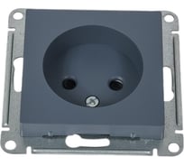 Розетка Systeme Electric AtlasDesign Грифель б/з со шторками, 16А, механизм SE ATN000749
