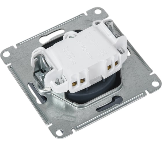 Розетка Systeme Electric AtlasDesign Грифель б/з со шторками, 16А, механизм SE ATN000749