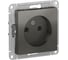 Розетка Systeme Electric AtlasDesign Сталь б/з, 16А, механизм SE ATN000941 3