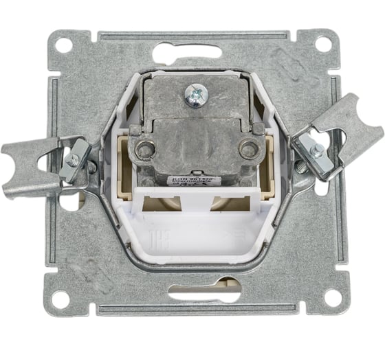Розетка TV Systeme Electric AtlasDesign Шампань проходная 4DB, механизм SE ATN000592