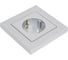 Розетка Systeme Electric AtlasDesign Алюминий с/з со шторками, 16А, в сборе SE ATN000344 2