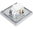 Розетка Systeme Electric AtlasDesign Алюминий с/з со шторками, 16А, в сборе SE ATN000344 4