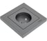 Розетка Systeme Electric AtlasDesign Сталь б/з, 16А, в сборе SE ATN000940 3