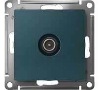 Розетка TV Systeme Electric AtlasDesign Изумруд оконечная 1DB, механизм SE ATN000891