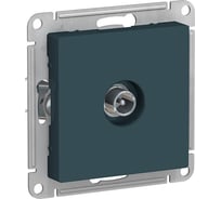 Розетка TV Systeme Electric AtlasDesign Изумруд оконечная 1DB, механизм SE ATN000891