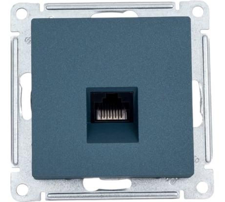 Компьютерная розетка Systeme Electric AtlasDesign Изумруд RJ45, механизм SE ATN000883