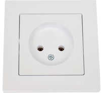 Розетка Systeme Electric AtlasDesign Жемчуг б/з, 16А, в сборе SE ATN000440