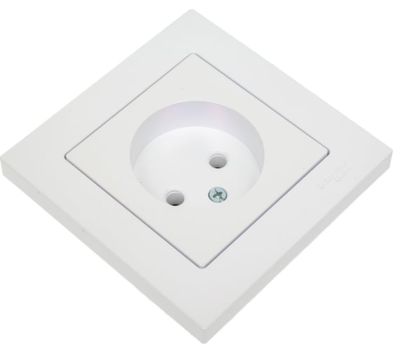 Розетка Systeme Electric AtlasDesign Жемчуг б/з, 16А, в сборе SE ATN000440