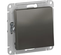 Переключатель Systeme Electric AtlasDesign Сталь 1-клавишный, сх.6, 10АХ, механизм SE ATN000961