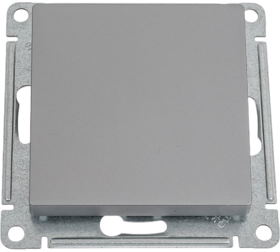 Переключатель Systeme Electric AtlasDesign Сталь 1-клавишный, сх.6, 10АХ, механизм SE ATN000961 1