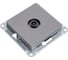Розетка TV Systeme Electric AtlasDesign Сталь проходная 4DB, механизм SE ATN000992 4